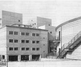 Facoltà di Medicina – Il fronte nord - scorcio con le grandi aule e i dipartimenti
